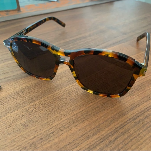 NWT Saint Laurent Tortoiseshell 54mm Modified Square Sunglasses - PRICE FIRM - Picture 7 of 15